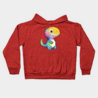 Cute Rex Polkadot Kids Hoodie